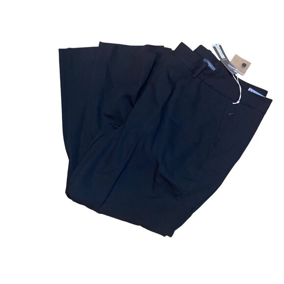 Worthington Womens High-Rise Black Trousers 20W Short - Picture 6 of 6